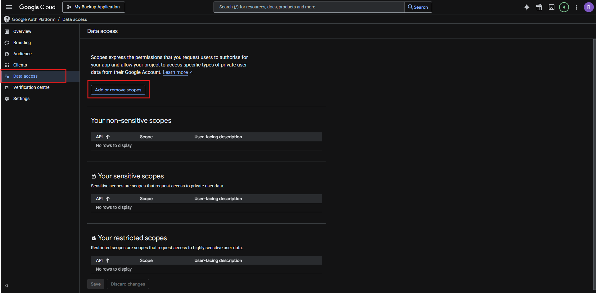 How to create a Google Cloud project and OAuth consent screen for your ...