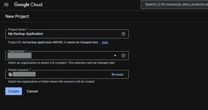 How to create a Google Cloud project and OAuth consent screen for your ...