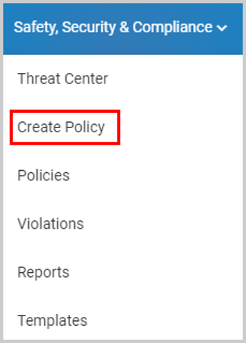 Create Policy-1