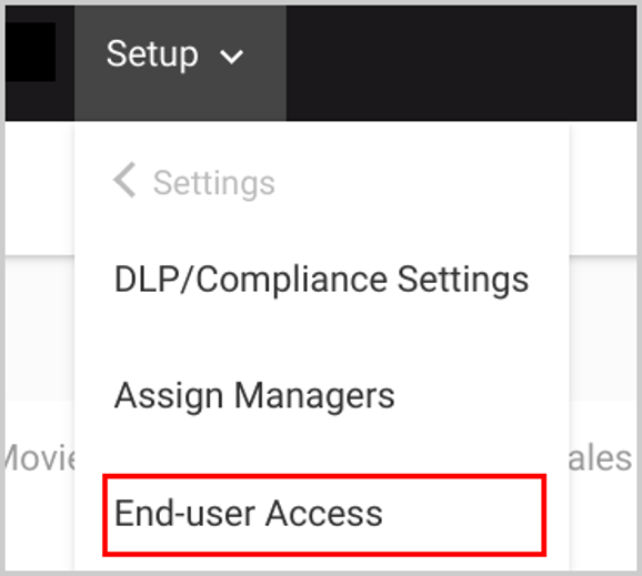 End-user access-3