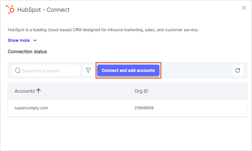 How to set up HubSpot backup