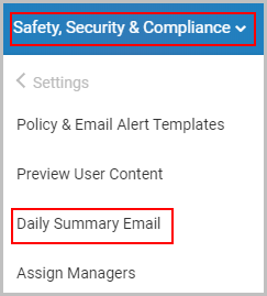 Daily Summary Email