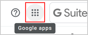 G suite waffle icon