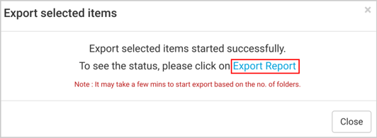 Office 365 export report