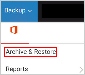 backup_o365_archive restore