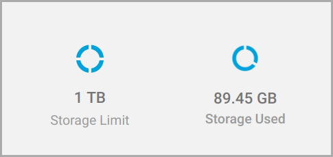 check storage usage_storage used