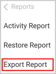 Office 365 export report option-1
