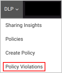 Policy violations