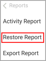 Restore report-1