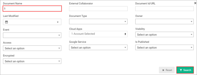 document search