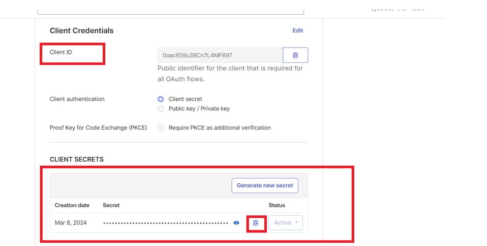 How to get the OIDC client credentials to enable Okta SSO for your ...