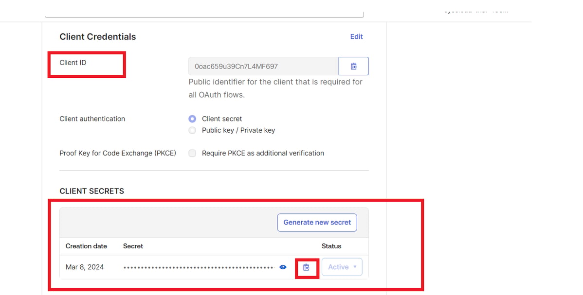How to get the OIDC client credentials to enable Okta SSO for your ...