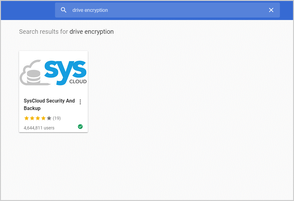 SysCloud Application