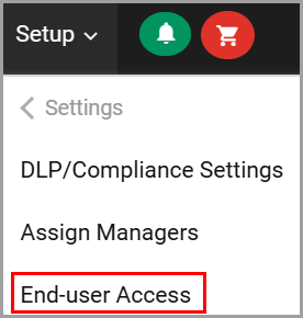 End-user access