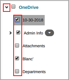 Select OneDrive