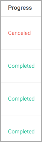 progress